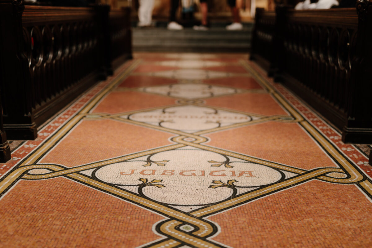 Church floor