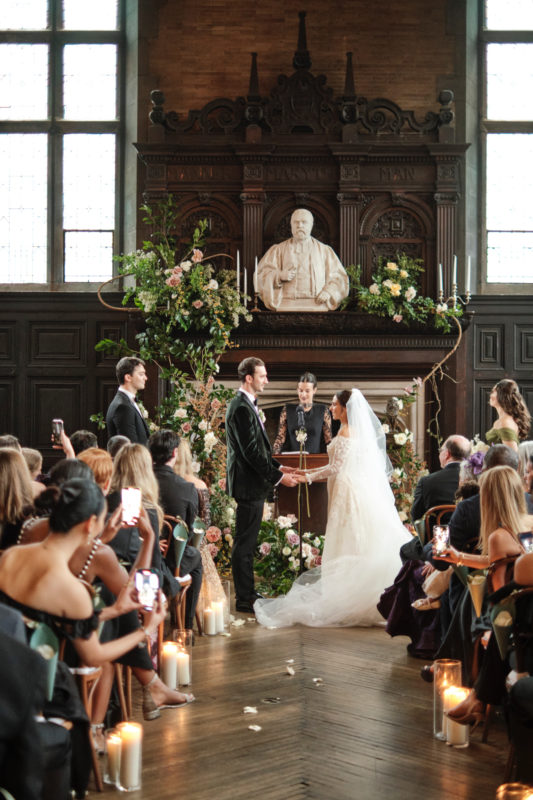 Couple at Altar in Refectory